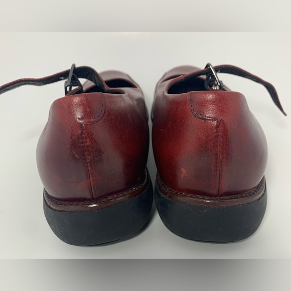 STONEFLY Vera Pelle Absolute Comfort Mary Jane Shoes | Red | Size:9.5-10 (40) - Picture 5 of 8